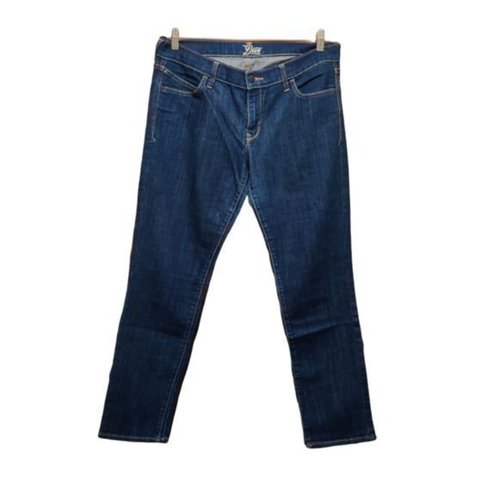 Old Navy Diva Denim Blue Jeans Size 10 Regular‎ Womens Straight Leg